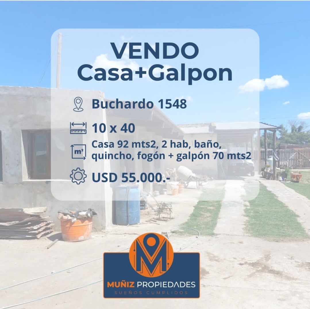 CASA + GALPON