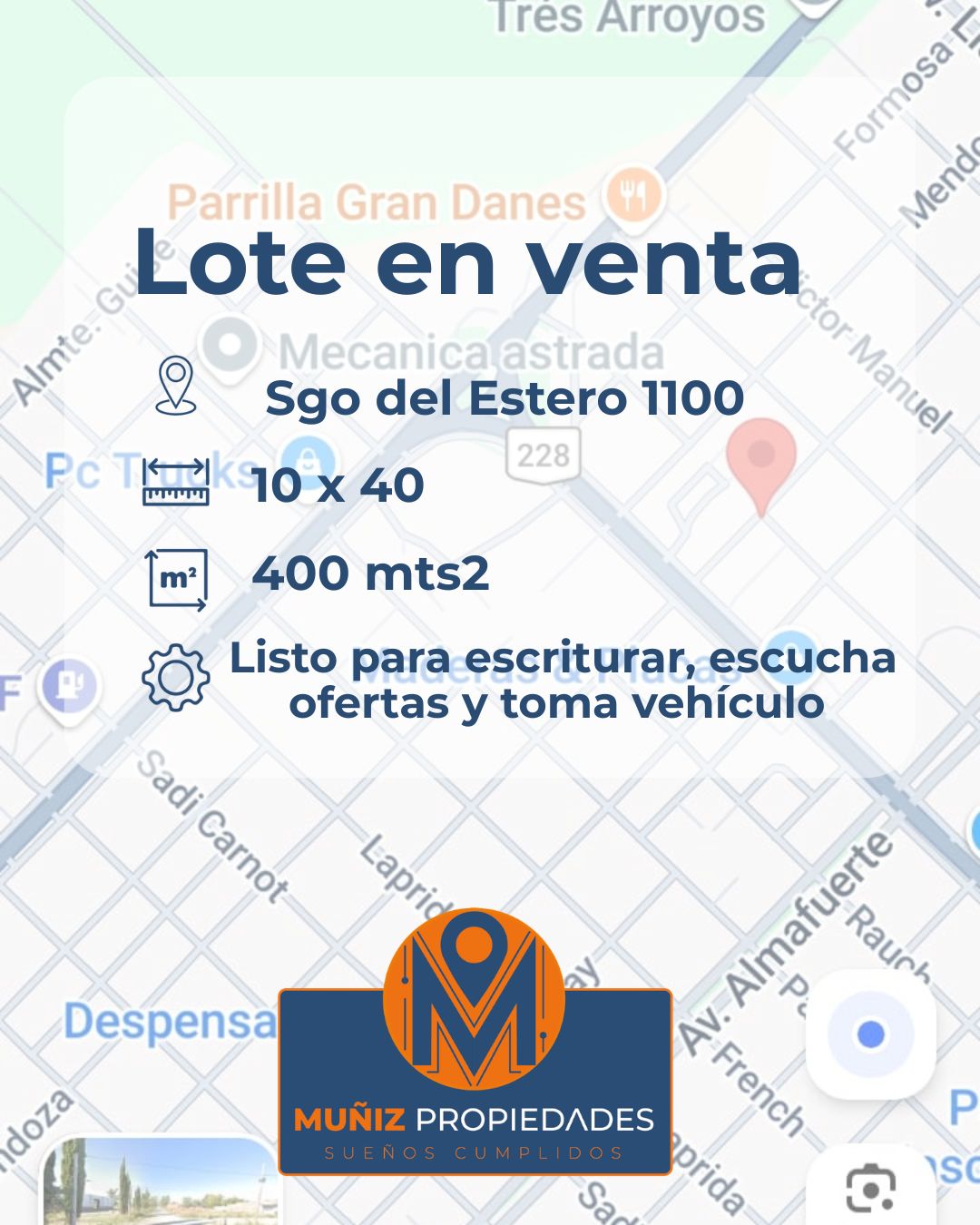 LOTE A LA VENTA