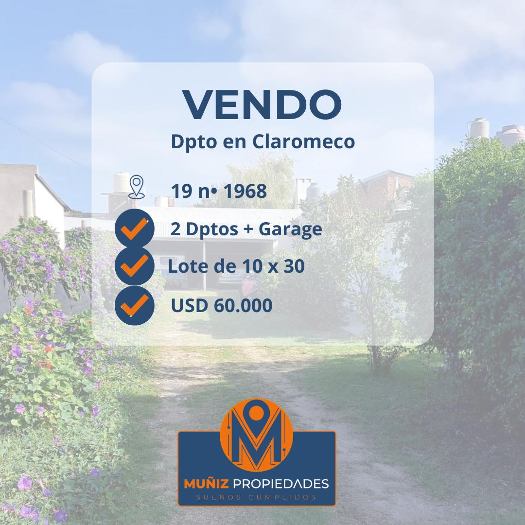 Vendo 2 departamentos + Garage